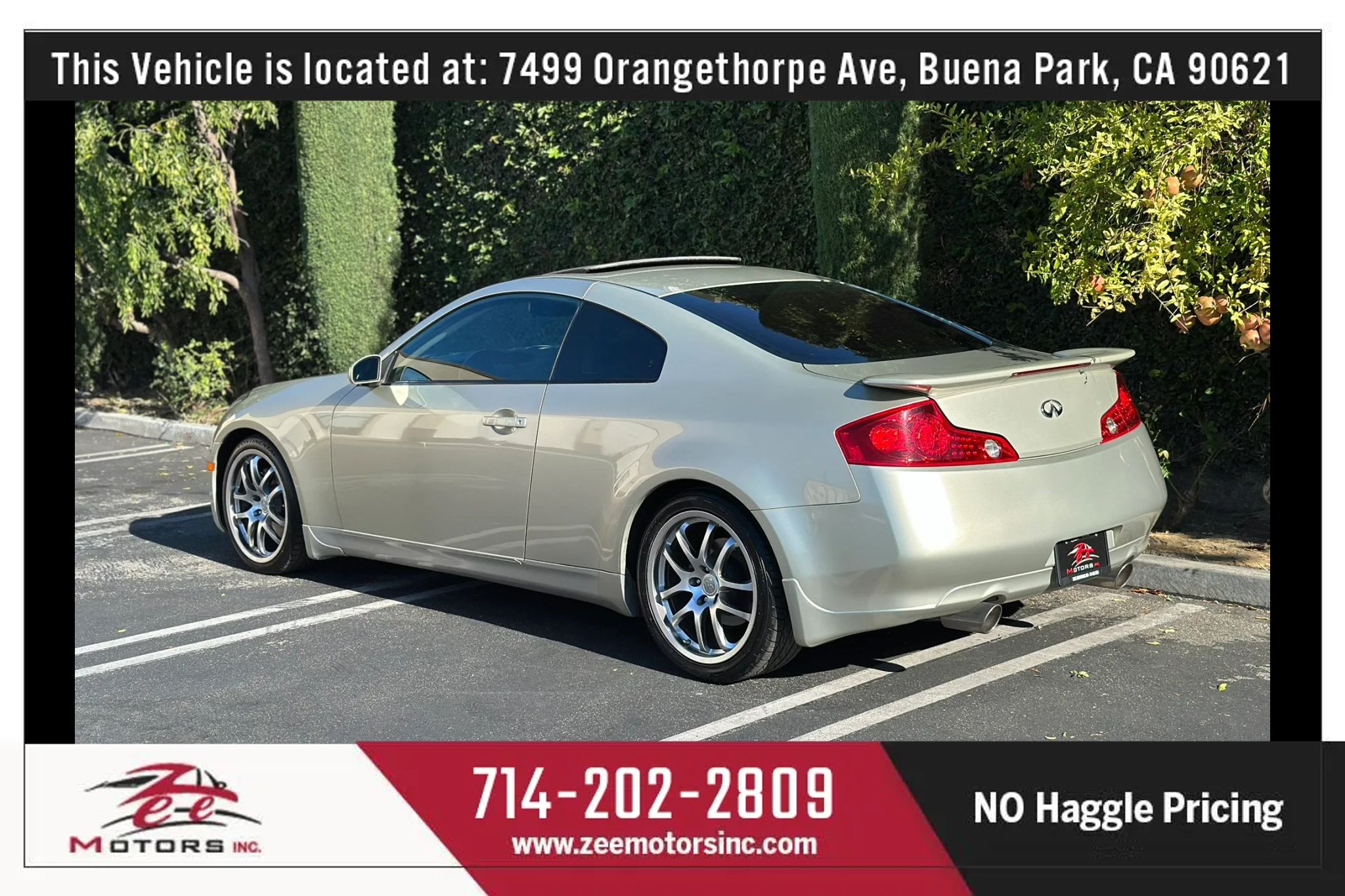 Used 2005 INFINITI G35 Coupe w/ (P01) Premium Pkg RWD image 9