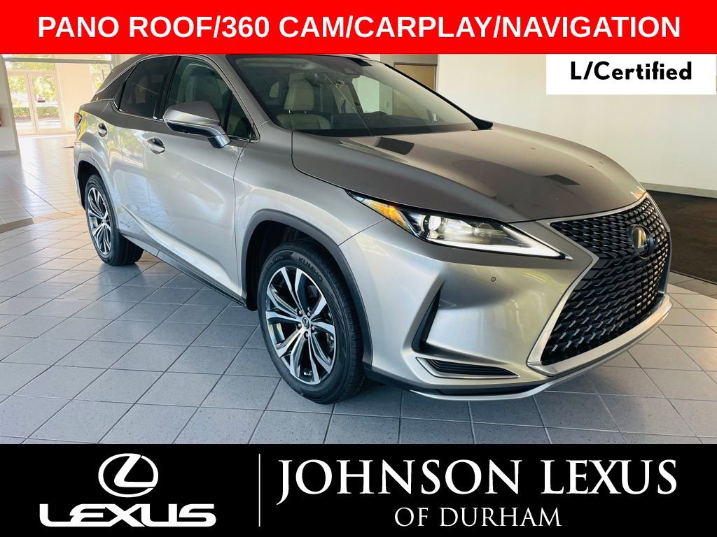 Certified 2022 Lexus RX 450h AWD w/ Premium Package