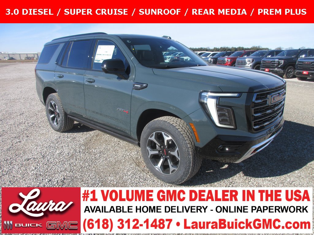 New 2026 GMC Yukon AT4 w/ AT4 Premium Plus Package