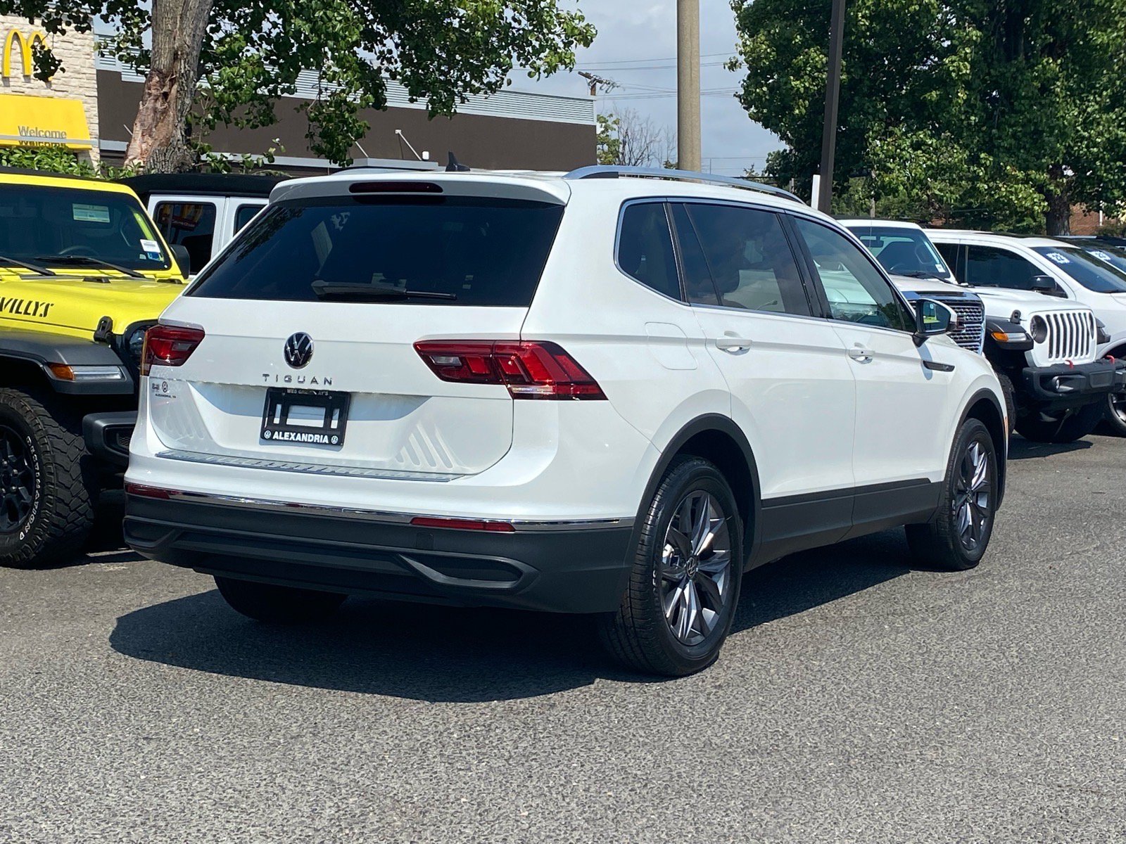 Used 2023 Volkswagen Tiguan SE w/ Panoramic Sunroof Package FWD image 3