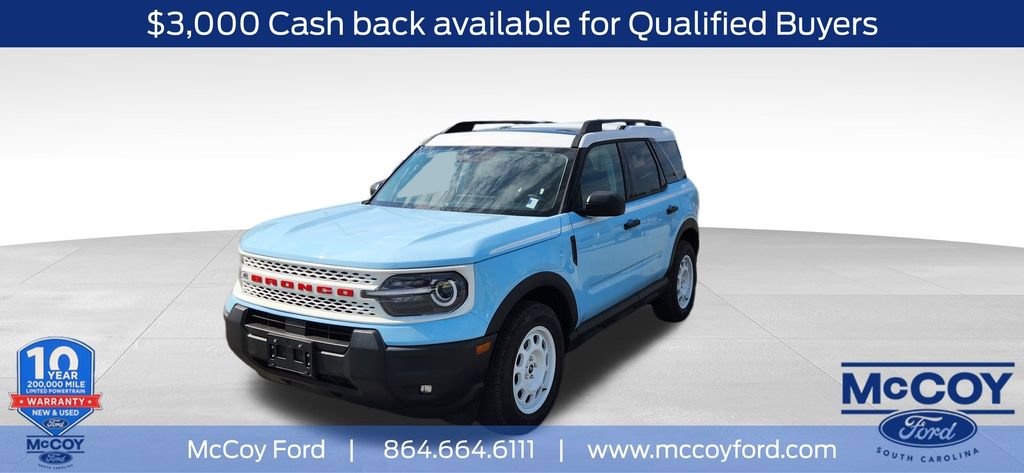 New 2025 Ford Bronco Sport Heritage w/ Convenience Package image 31