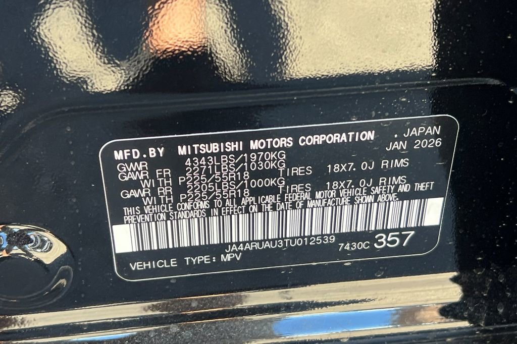 New 2026 Mitsubishi Outlander Sport AWD image 26