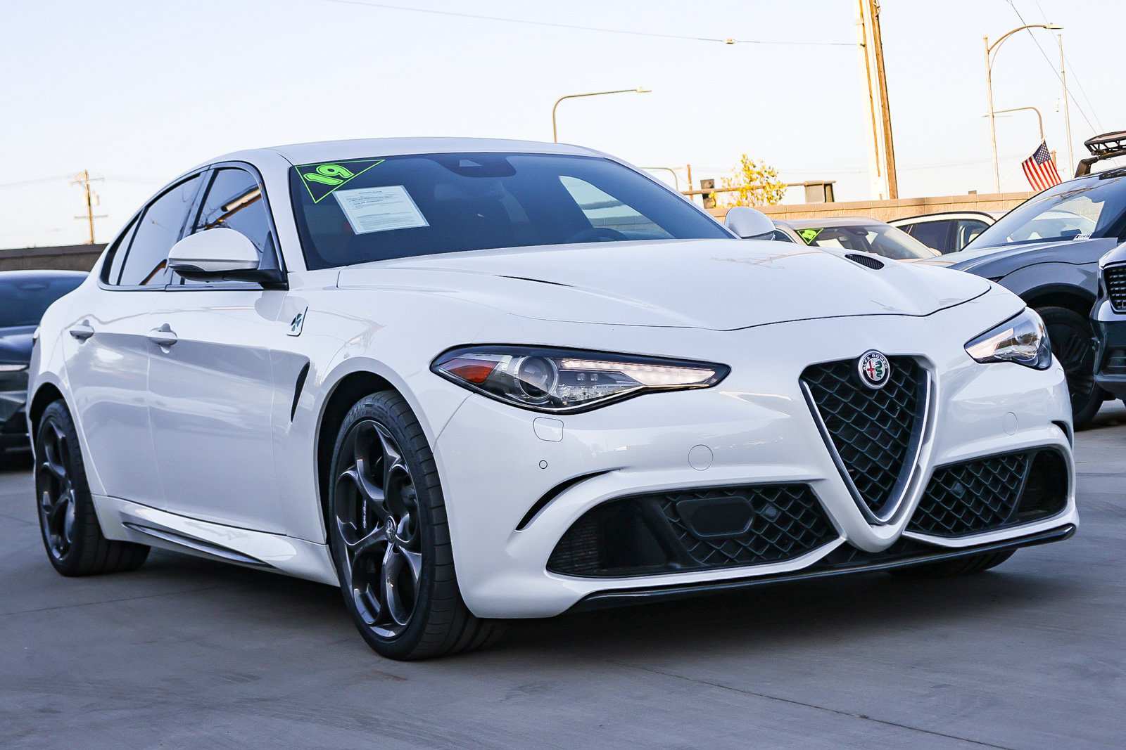 Used 2019 Alfa Romeo Giulia Quadrifoglio w/ Driver Assist Dynamic Package RWD image 3