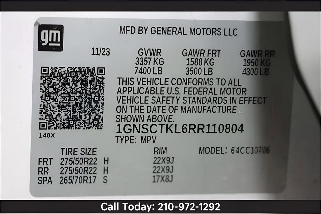 Used 2024 Chevrolet Tahoe High Country w/ Advanced Technology Package image 41