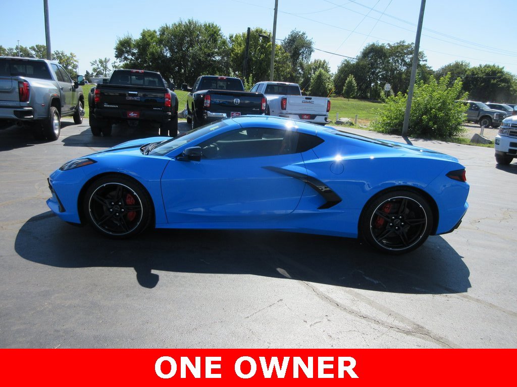 Certified 2023 Chevrolet Corvette Stingray Preferred Cpe w/ Engine Appearance Package image 8