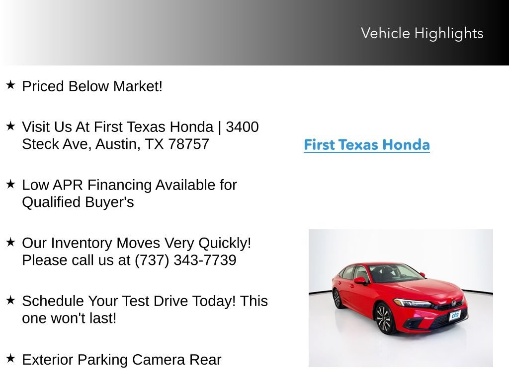 Used 2023 Honda Civic EX image 10