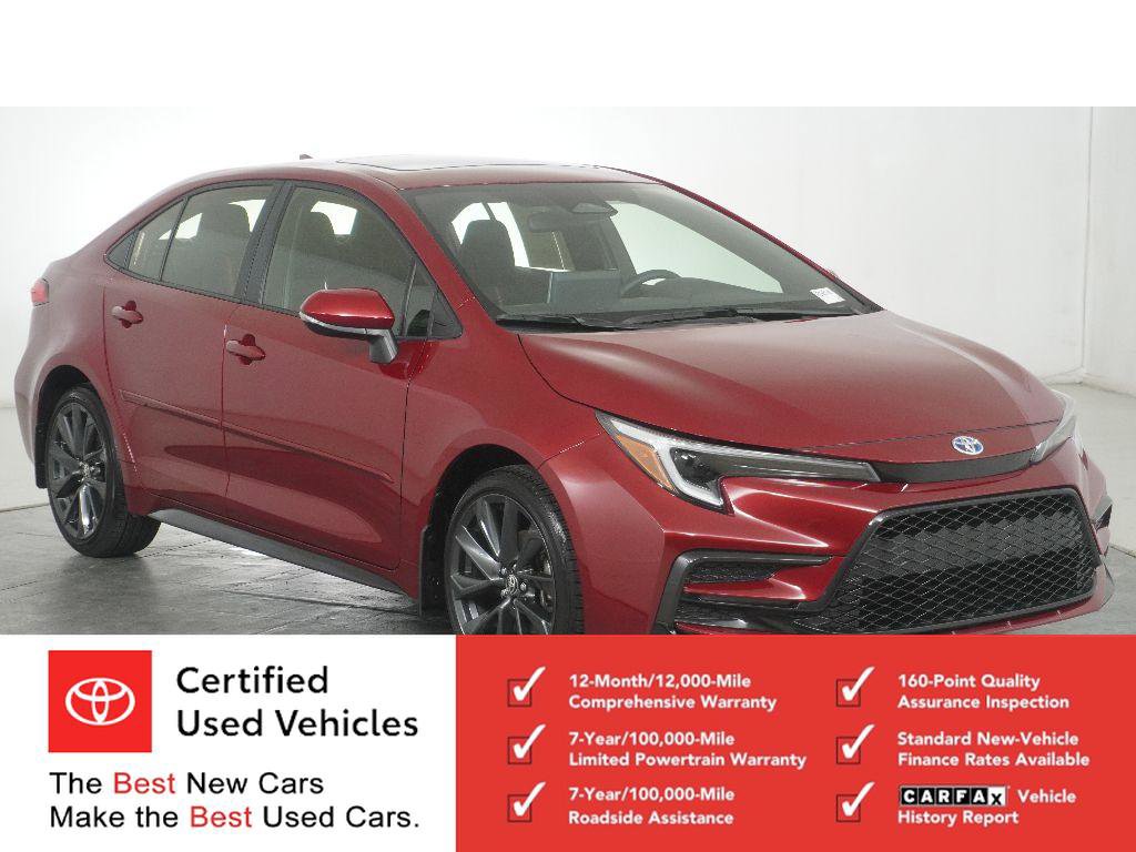 Certified 2025 Toyota Corolla SE w/ SE Premium Package image 1