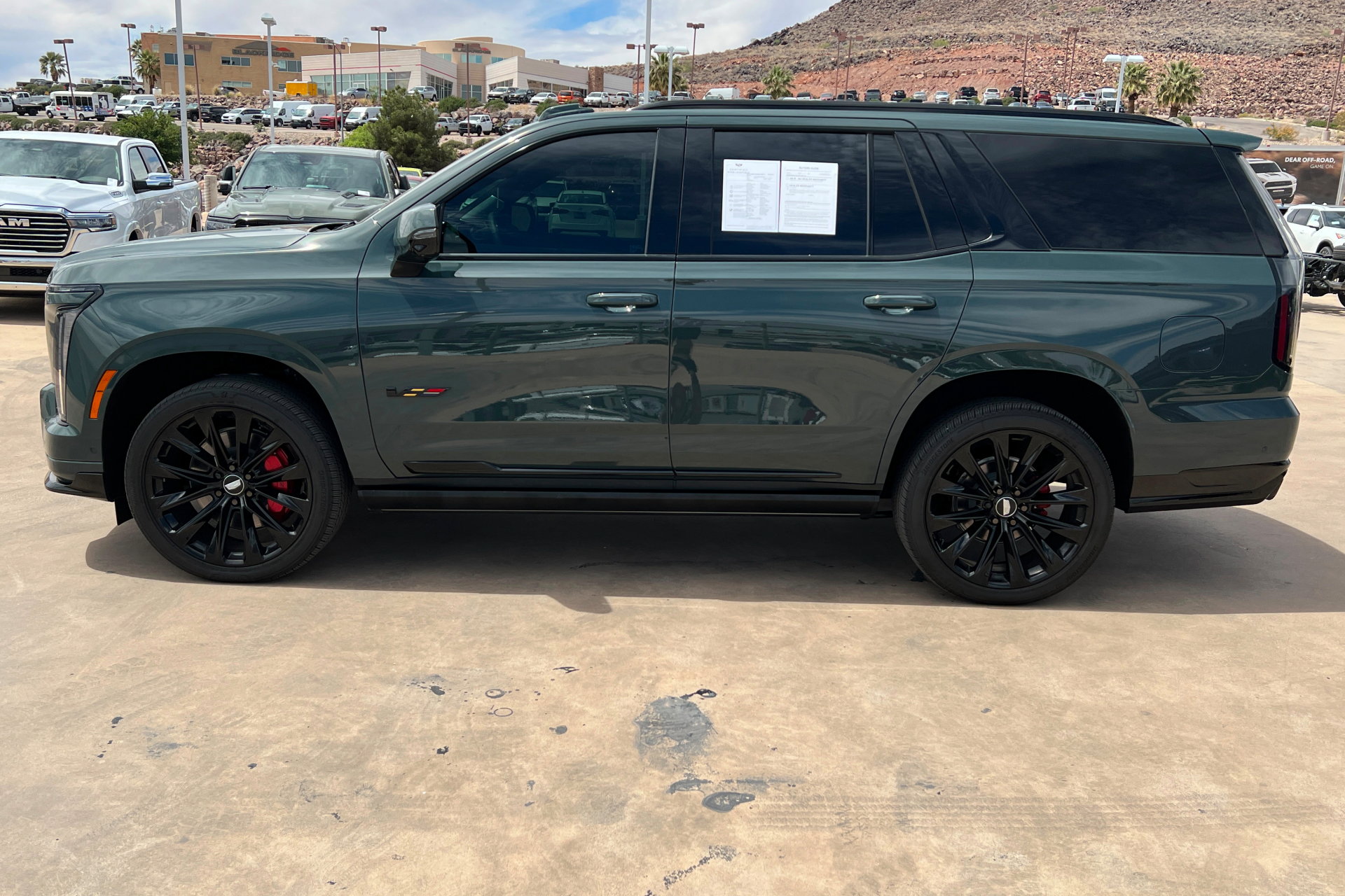 Certified 2025 Cadillac Escalade V w/ LPO, ONYX Package AWD/4WD image 2