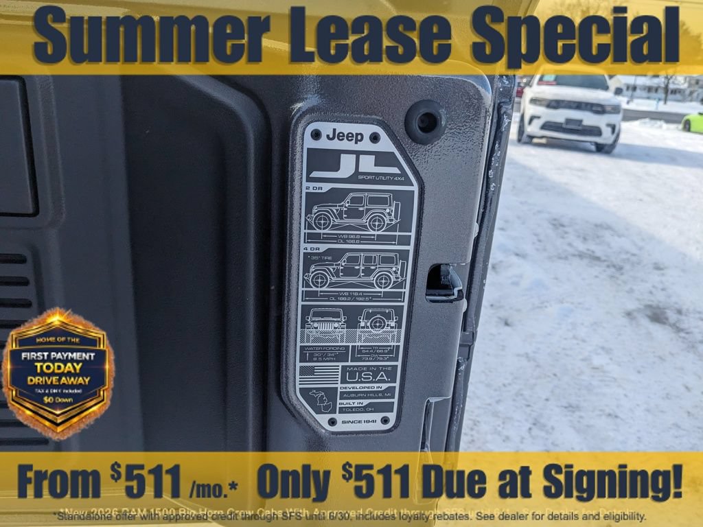 New 2026 Jeep Wrangler Unlimited Sport AWD/4WD image 22