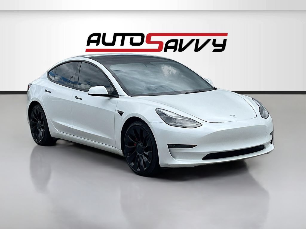 Used 2023 Tesla Model 3 Performance AWD/4WD image 1