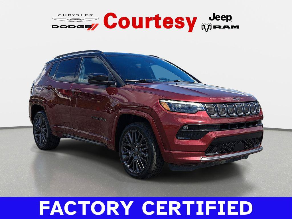Certified 2022 Jeep Compass High Altitude AWD/4WD image 1