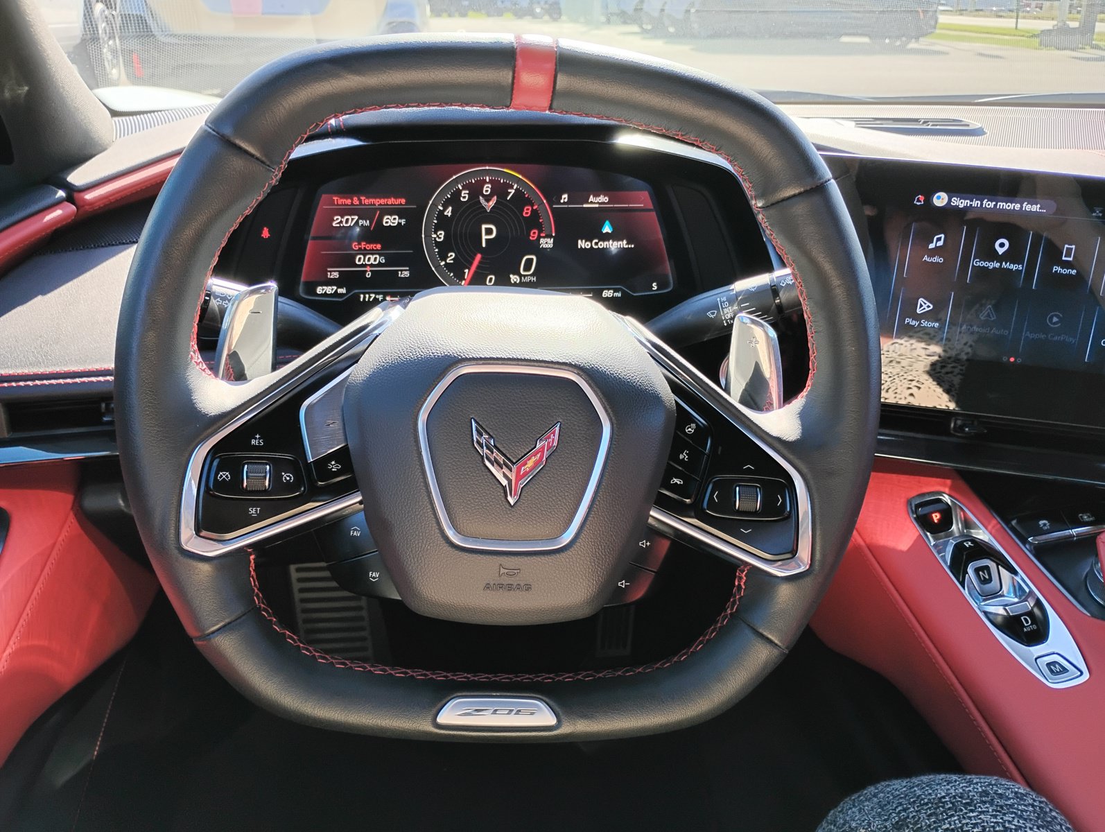 Used 2024 Chevrolet Corvette Z06 w/ Stealth Interior Trim Package RWD image 18