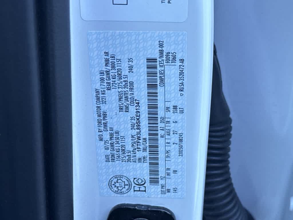 Used 2025 Ford F150 XLT w/ Equipment Group 302A MID AWD/4WD image 29