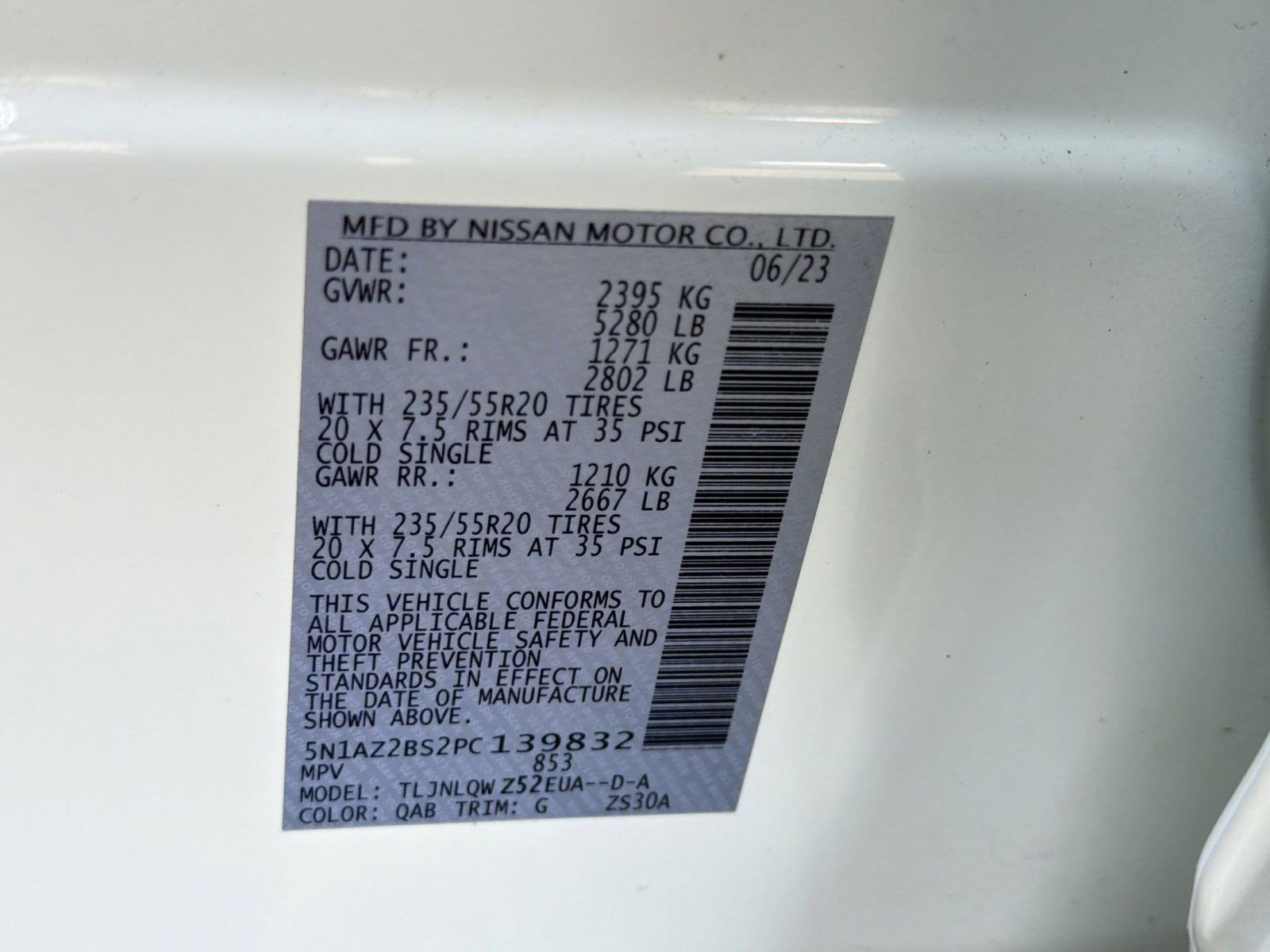 Used 2023 Nissan Murano SV w/ SV Midnight Edition Package image 19