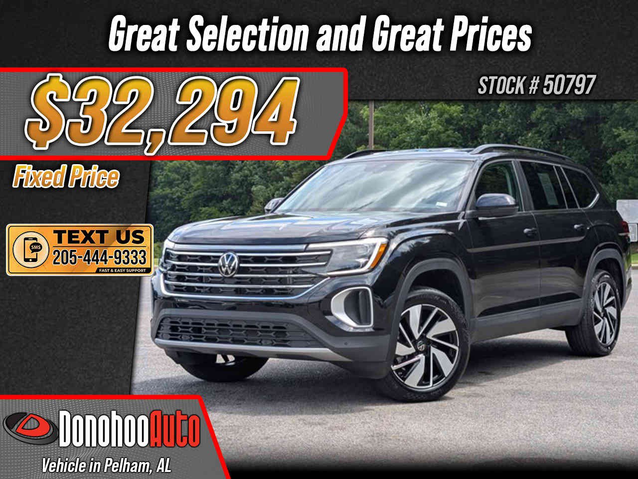 Used 2025 Volkswagen Atlas SE FWD image 1