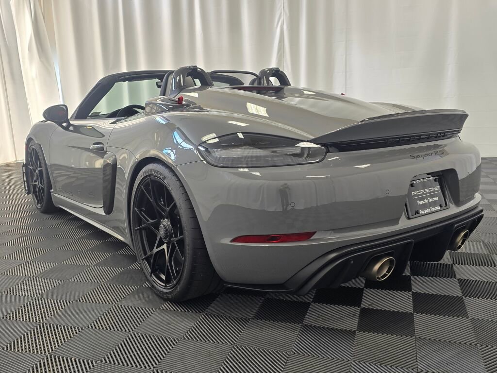 New 2025 Porsche 718 Boxster Spyder RS image 3