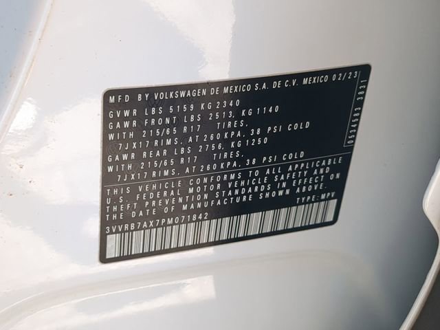 Certified 2023 Volkswagen Tiguan S FWD image 33
