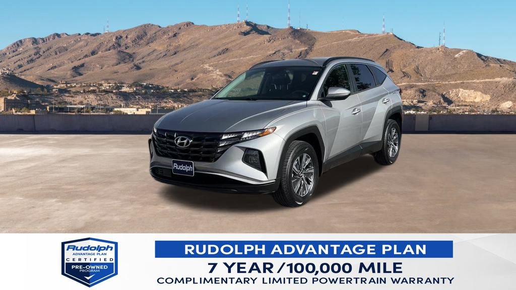 Used 2022 Hyundai Tucson Blue