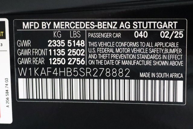 Certified 2025 Mercedes-Benz C 300 4MATIC Sedan image 30