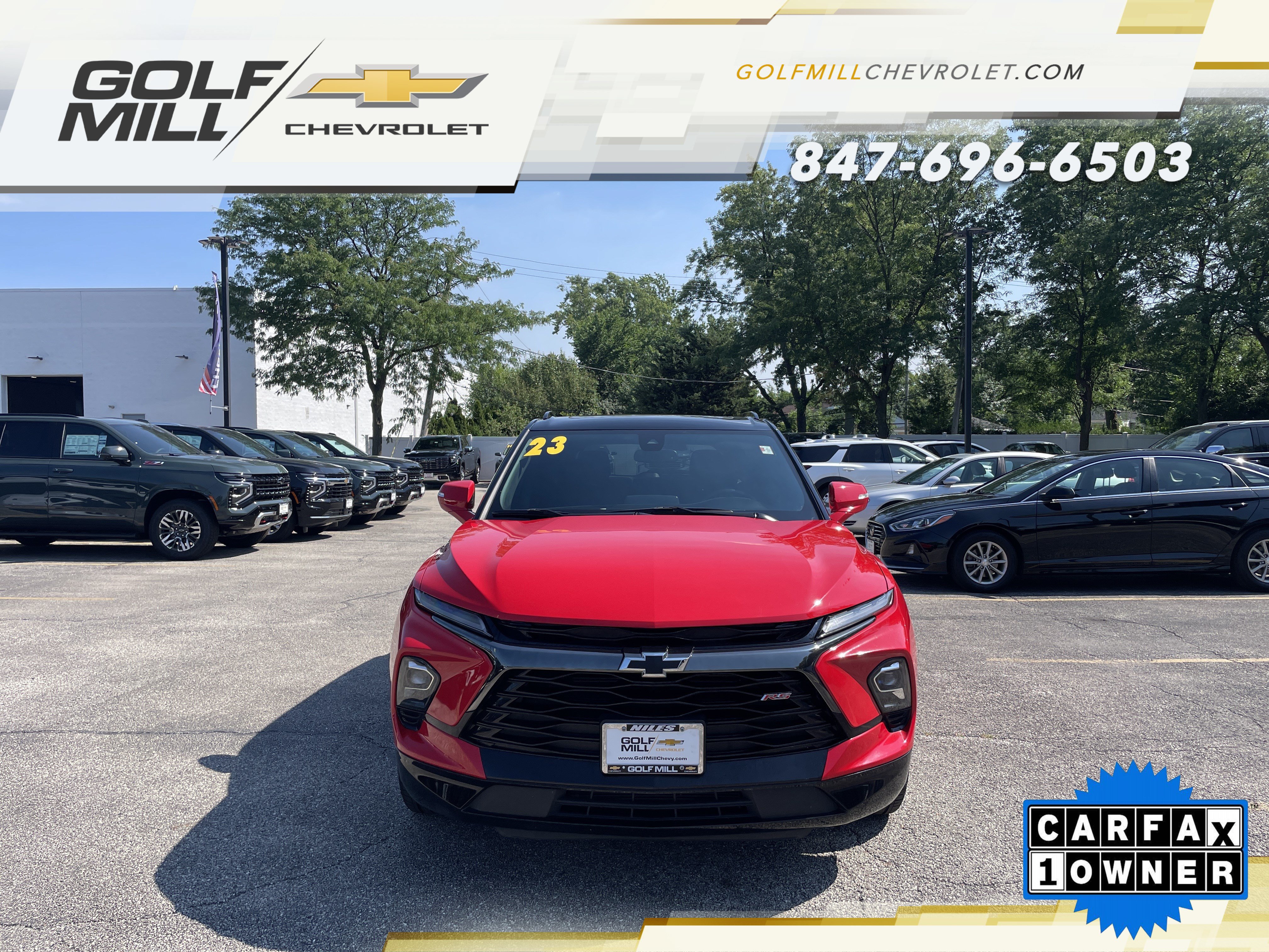 Used 2023 Chevrolet Blazer RS w/ Enhanced Convenience Package AWD/4WD image 3