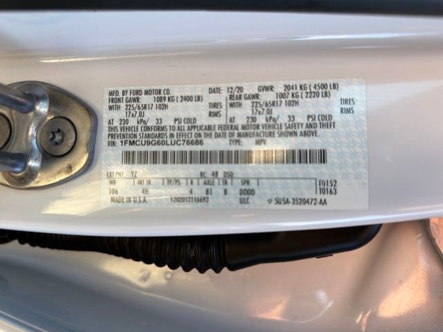 Used 2020 Ford Escape SE image 31