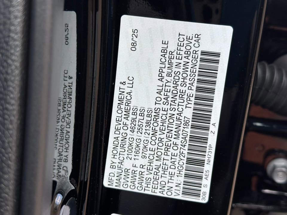 New 2025 Honda Accord Sport image 34