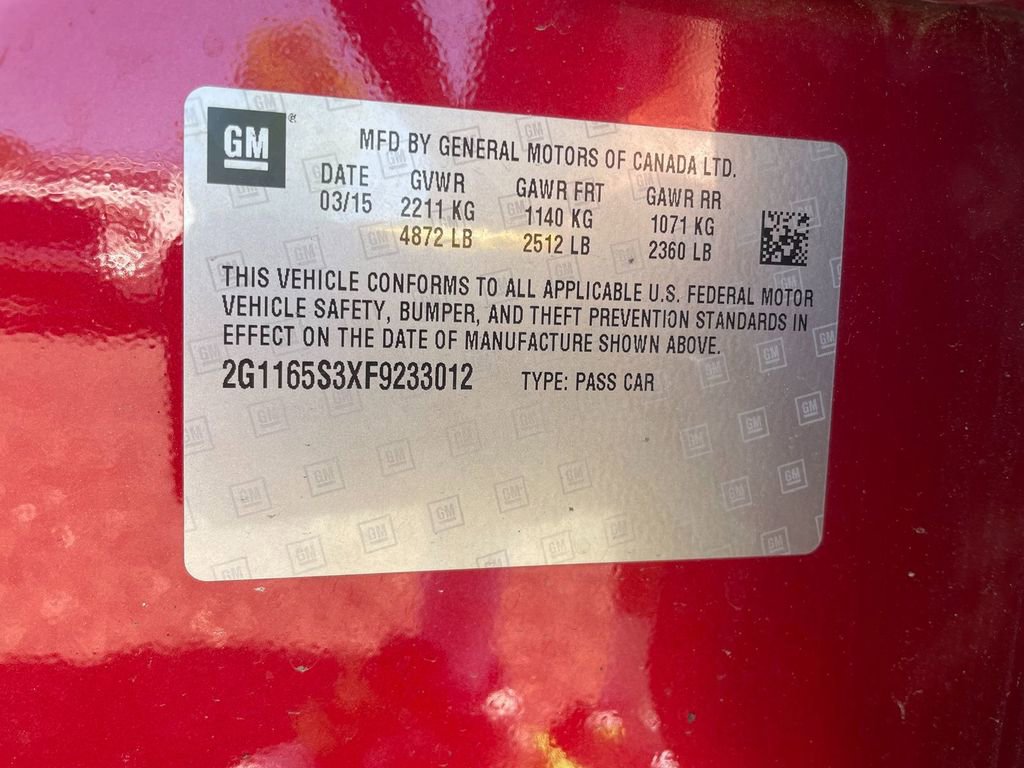 Used 2015 Chevrolet Impala LTZ FWD image 33