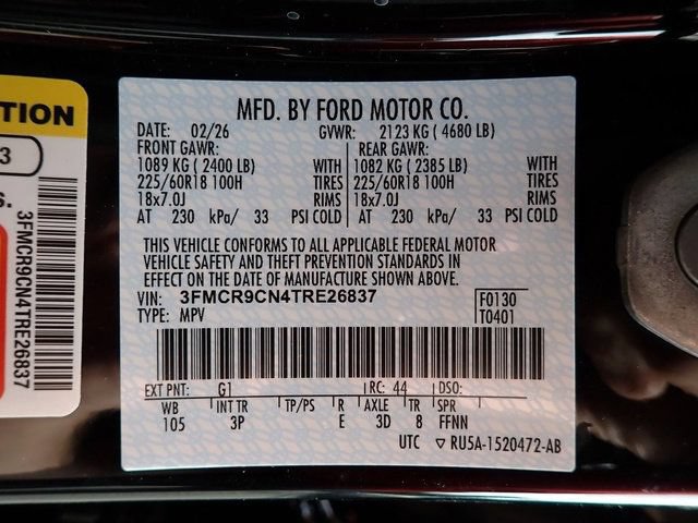 New 2026 Ford Bronco Sport Outer Banks AWD/4WD image 17