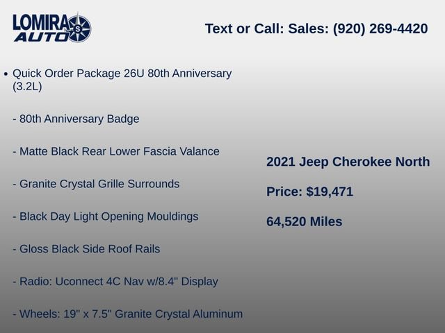 Used 2021 Jeep Cherokee Latitude AWD/4WD image 8