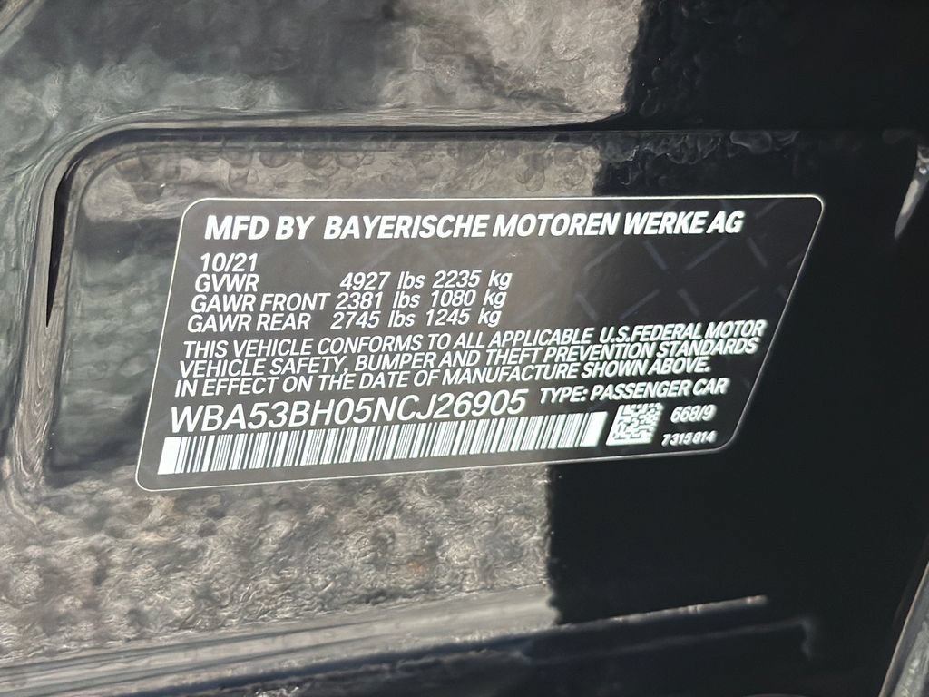 Used 2022 BMW 530i w/ Executive Package RWD image 35