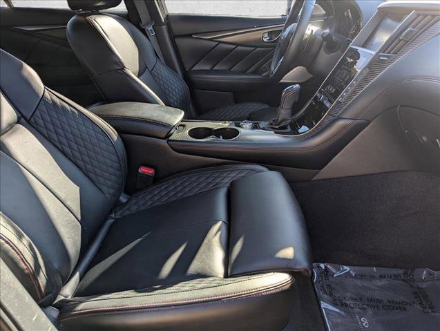 Used 2024 INFINITI Q50 Red Sport 400 w/ Black Opal Edition image 21