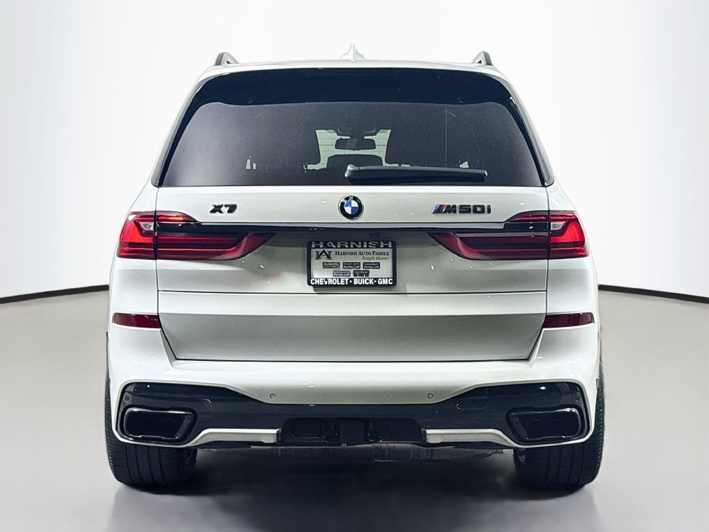 Used 2021 BMW X7 M50i w/ Dynamic Handling Package AWD/4WD image 7