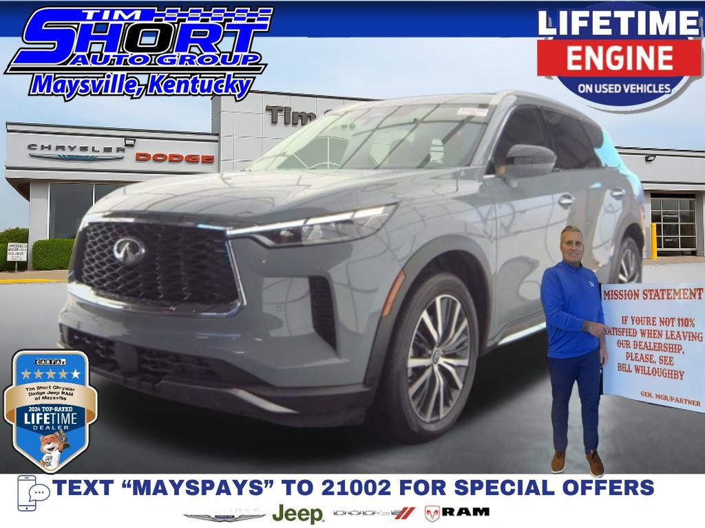 Used 2025 INFINITI QX60 Sensory w/ Vision Package