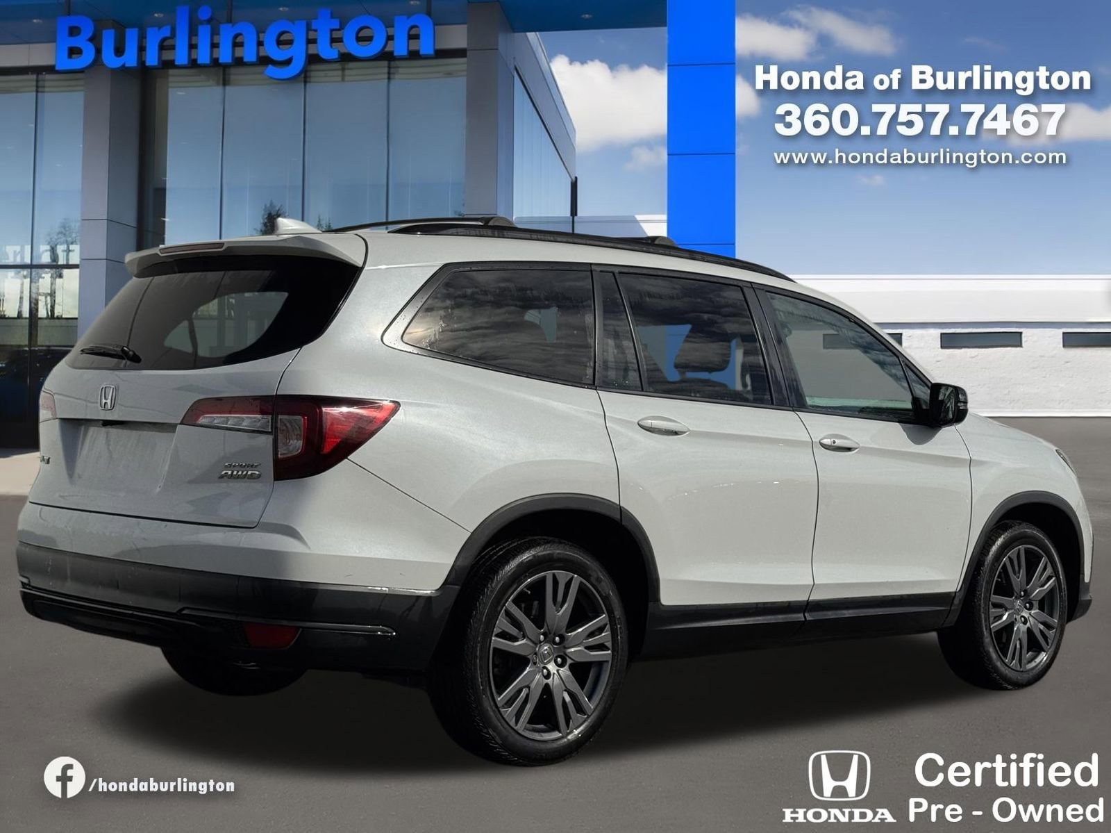 Used 2022 Honda Pilot Sport image 7