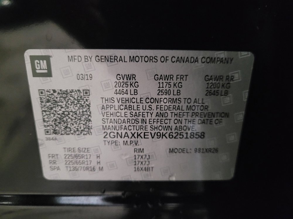 Used 2019 Chevrolet Equinox LT image 33