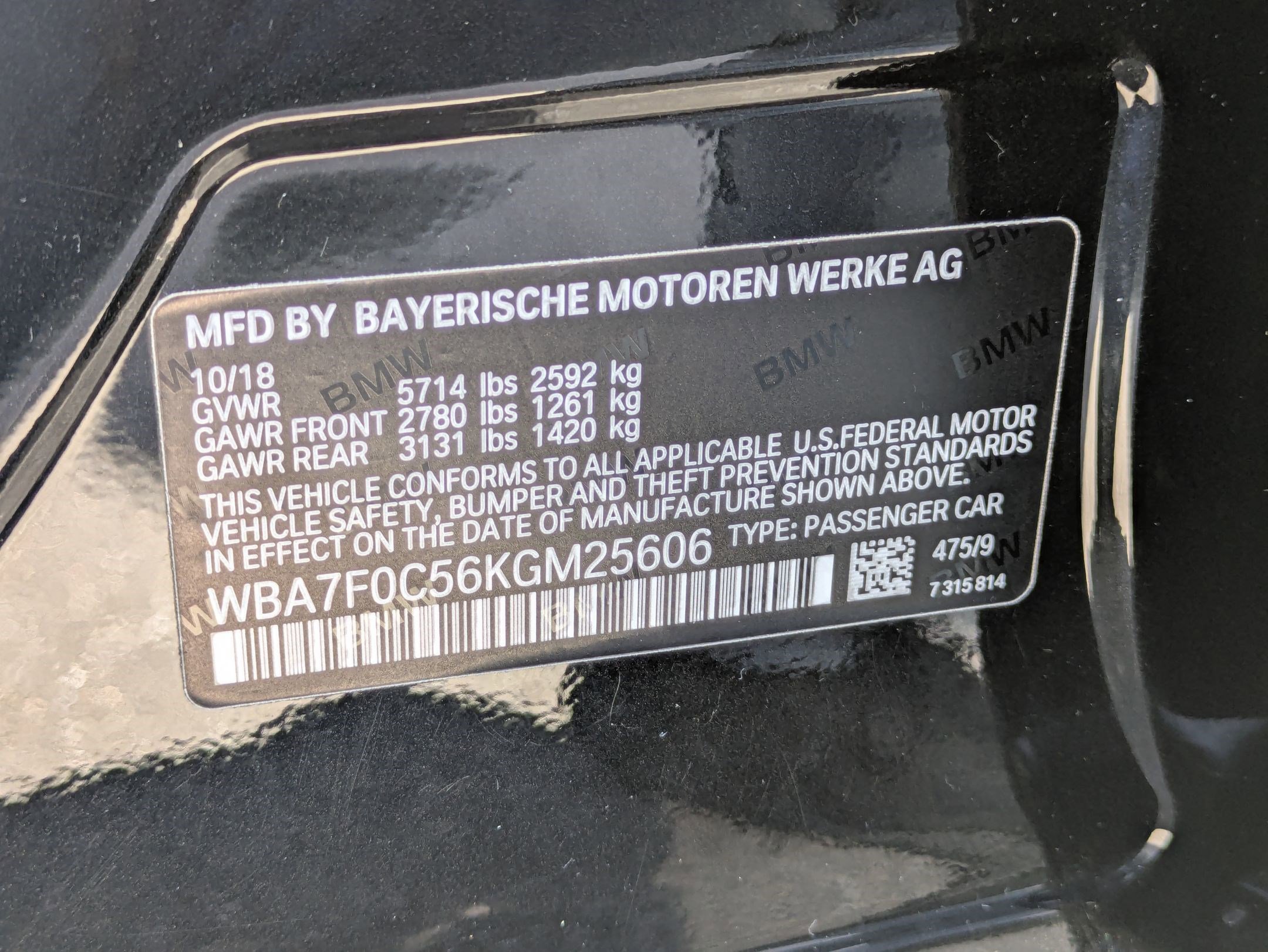 Used 2019 BMW 750i w/ M Sport Package RWD image 34