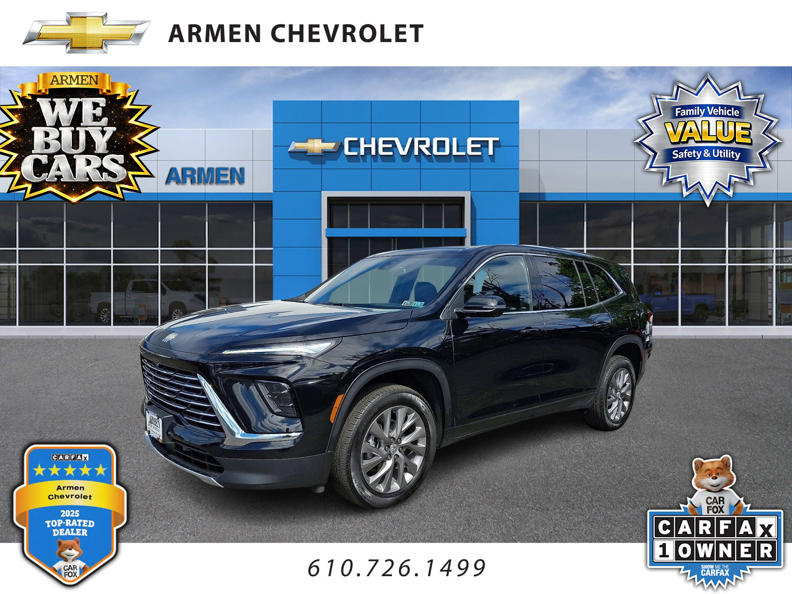 Certified 2026 Buick Enclave Preferred AWD/4WD image 1