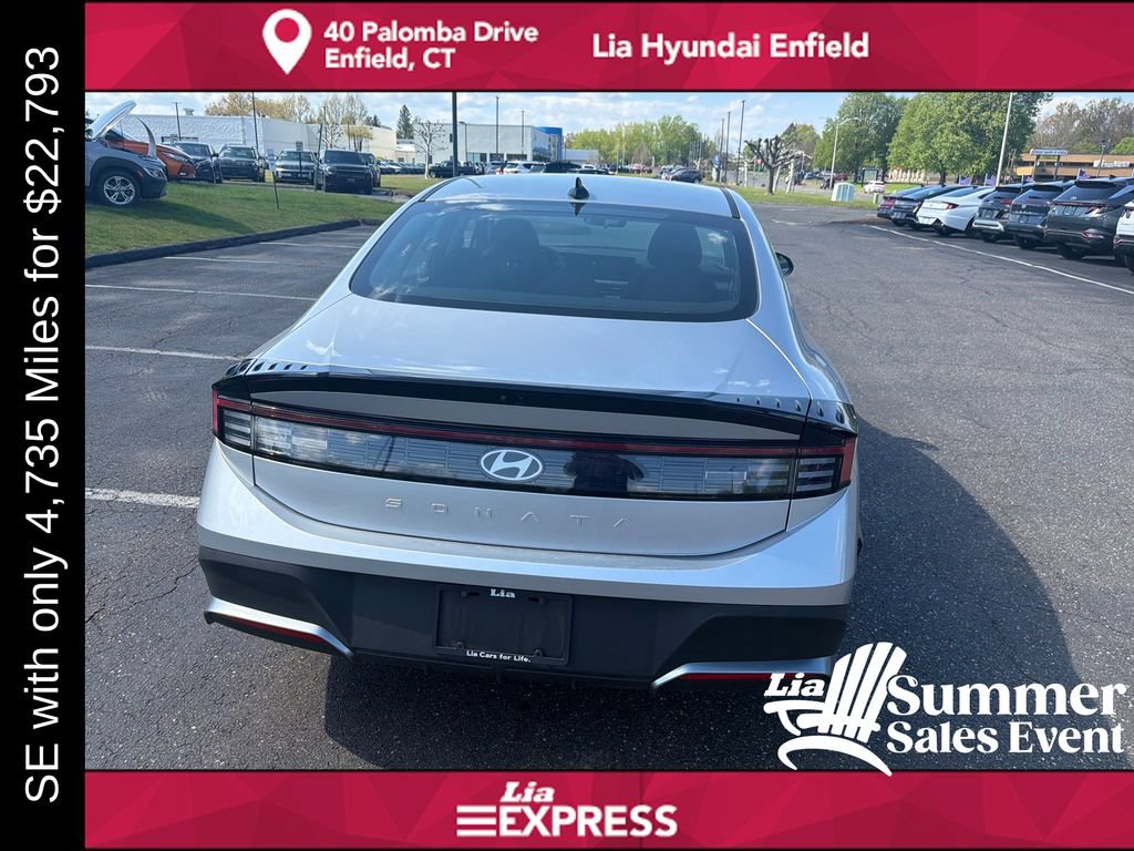 Certified 2025 Hyundai Sonata SE FWD image 4
