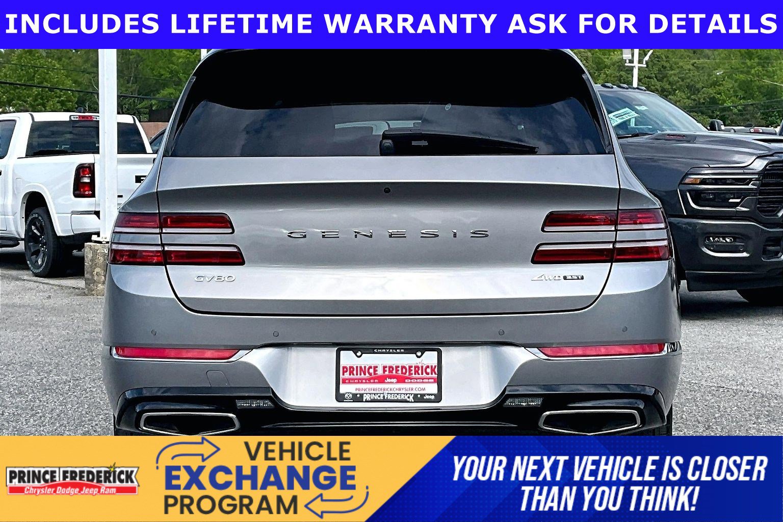 Used 2021 Genesis GV80 3.5T w/ Advanced Package 06 AWD/4WD image 4