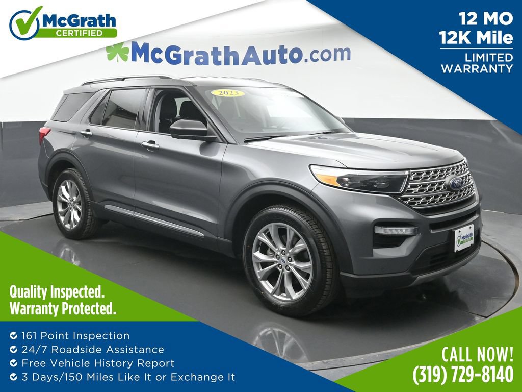 Used 2023 Ford Explorer Limited AWD/4WD video 1