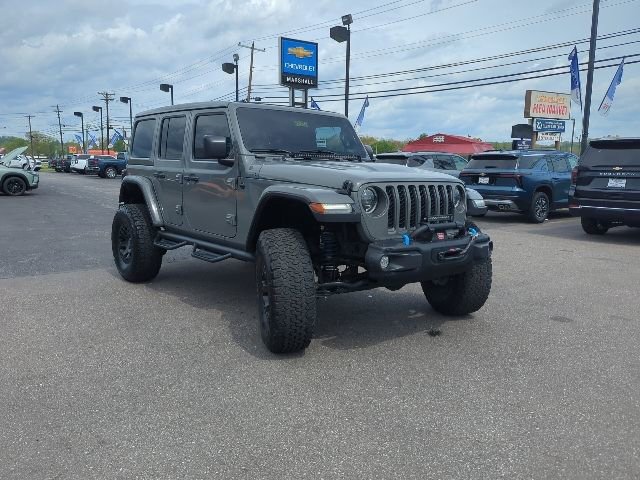 Used 2023 Jeep Wrangler Unlimited Rubicon 4xe w/ Steel Bumper Group AWD/4WD image 4