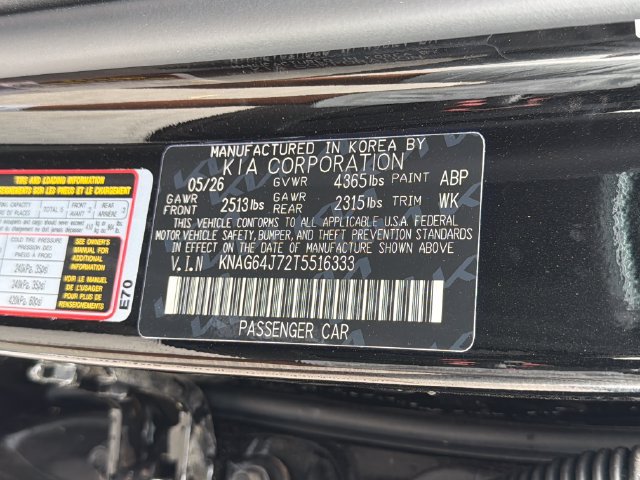 New 2026 Kia K5 GT-Line w/ GT-Line Red Interior Package FWD image 24