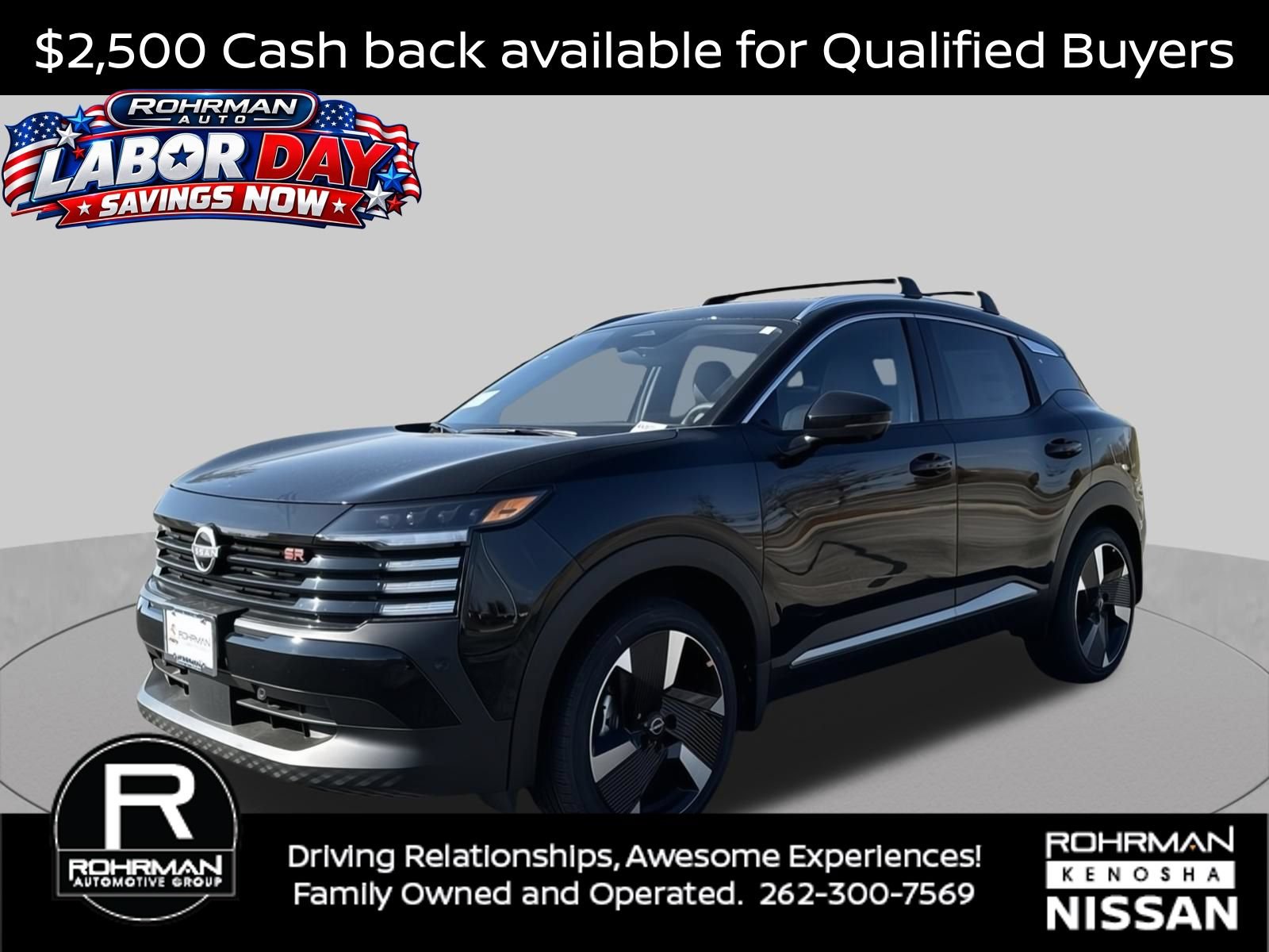 New 2026 Nissan Kicks SR w/ Cold Weather Package