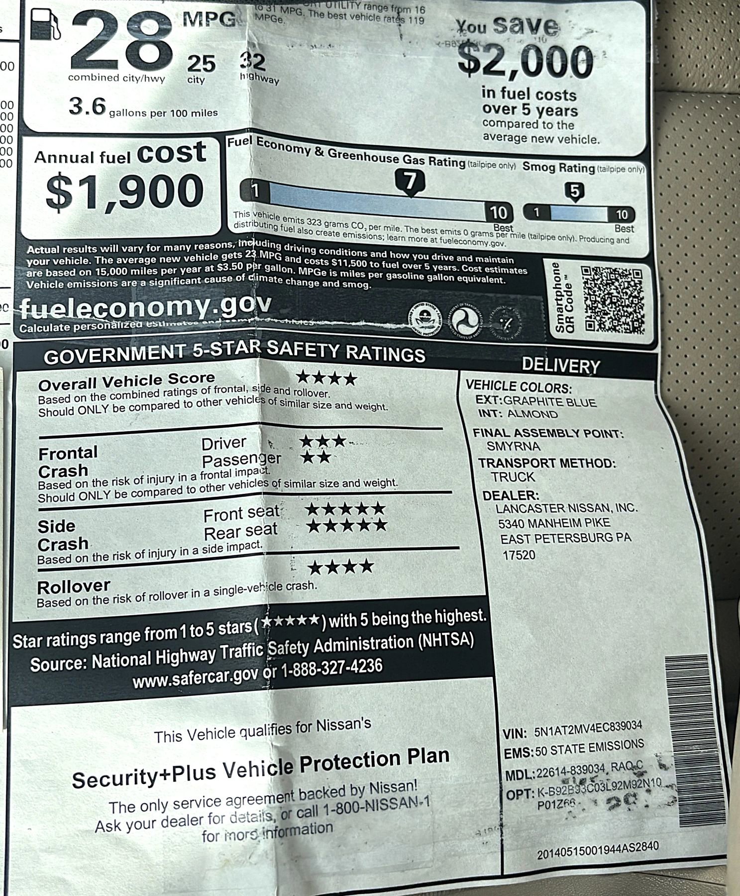 Used 2014 Nissan Rogue SL w/ SL Premium Package image 28