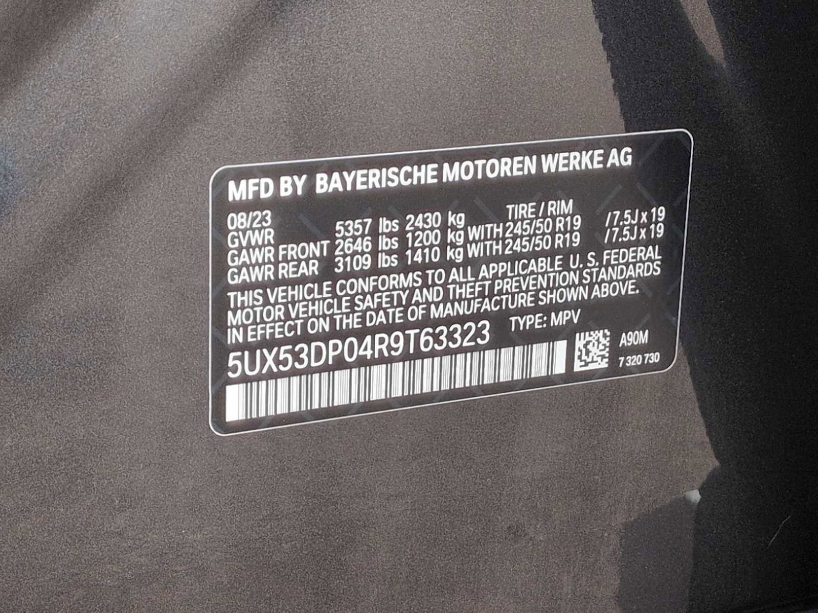 Certified 2024 BMW X3 xDrive30i w/ Premium Package image 39