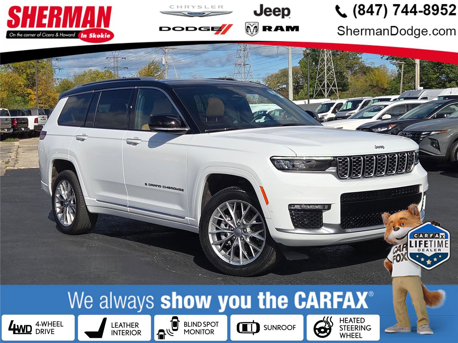 Used 2022 Jeep Grand Cherokee L Summit w/ Advanced Protech Group IV