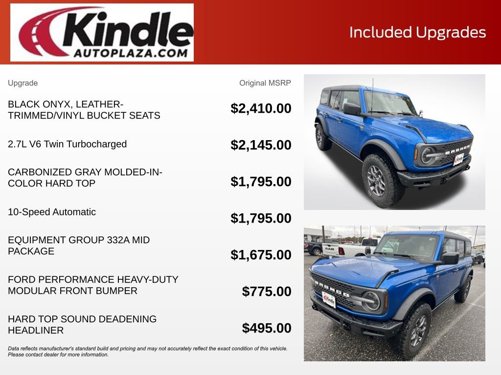 New 2025 Ford Bronco Badlands AWD/4WD image 5