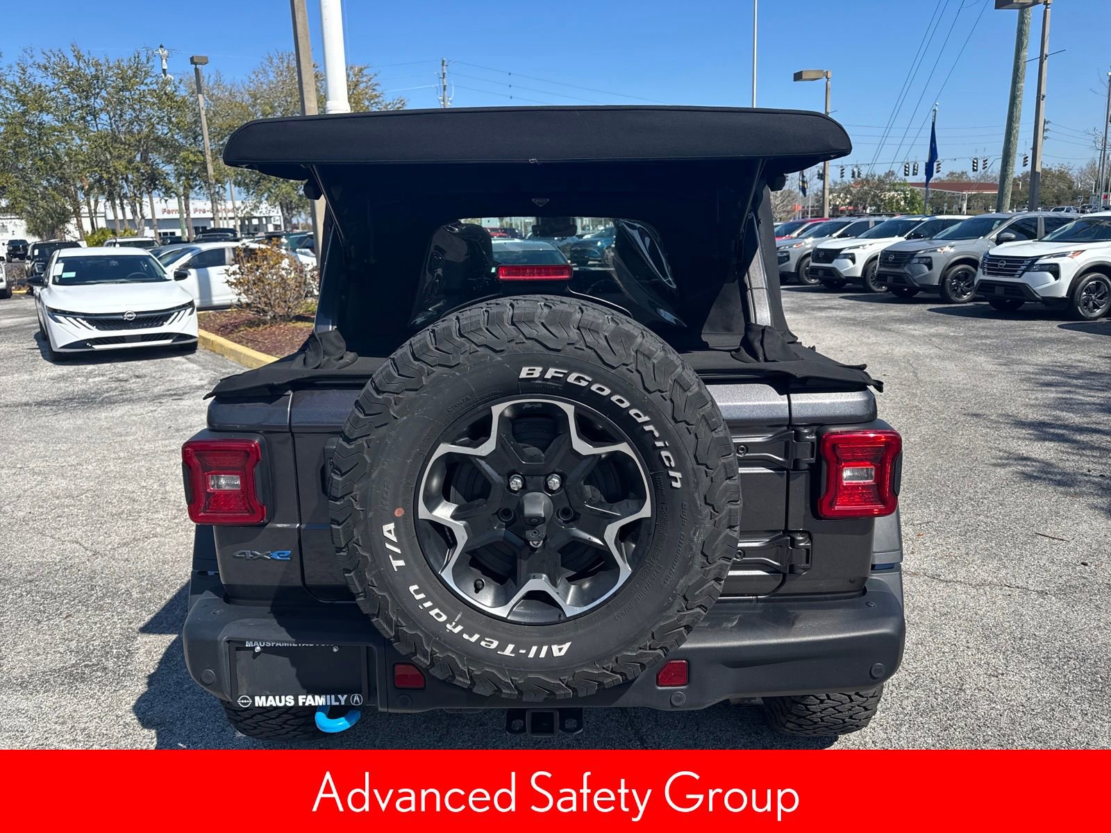 Used 2021 Jeep Wrangler Unlimited Rubicon 4xe w/ Steel Bumper Group image 7