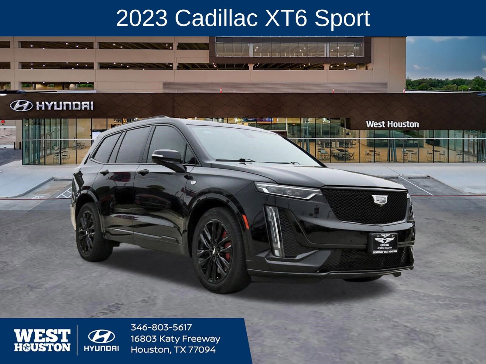 Used 2023 Cadillac XT6 Sport w/ LPO, ONYX Package