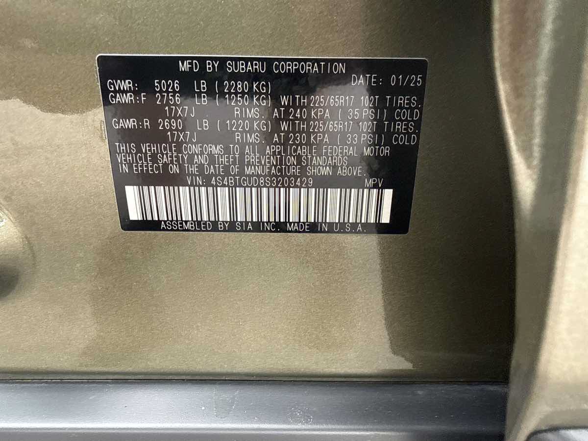 Used 2025 Subaru Outback Wilderness AWD/4WD image 27
